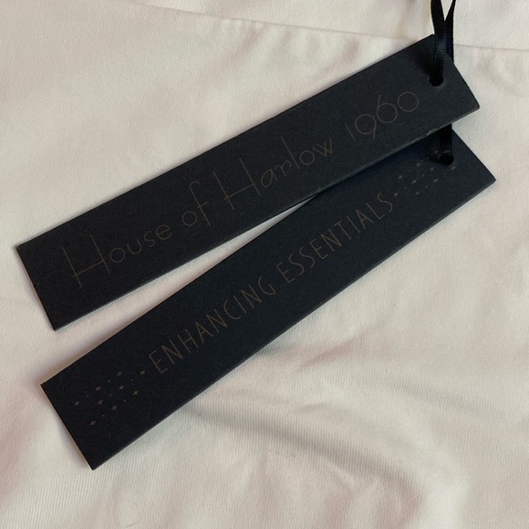 House of Harlow 1960 Short Sleeve Bodysuit With Square Neckline. Size Large - Picture 4 of 11